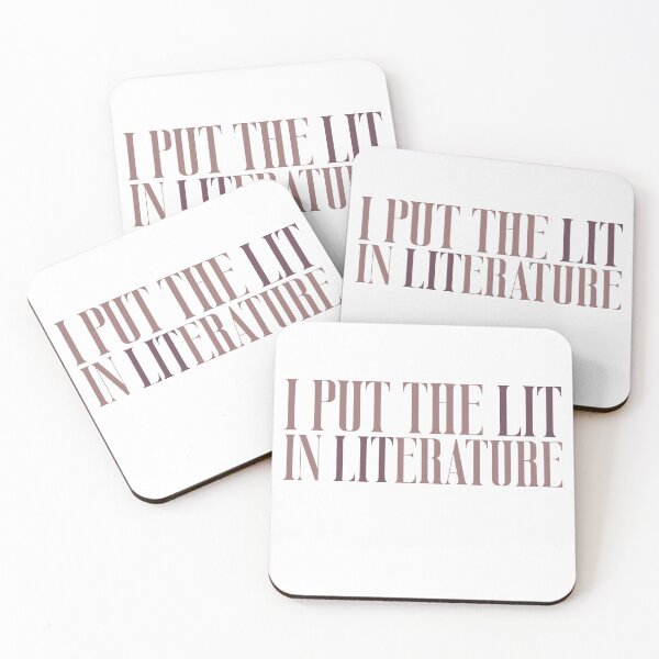 Item preview, I Put The LIT in Literature designed and sold by ErmessThiings.