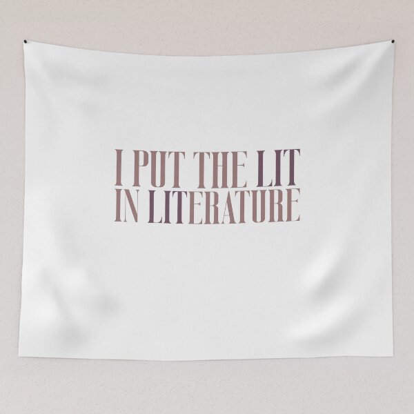 Item preview, I Put The LIT in Literature designed and sold by ErmessThiings.