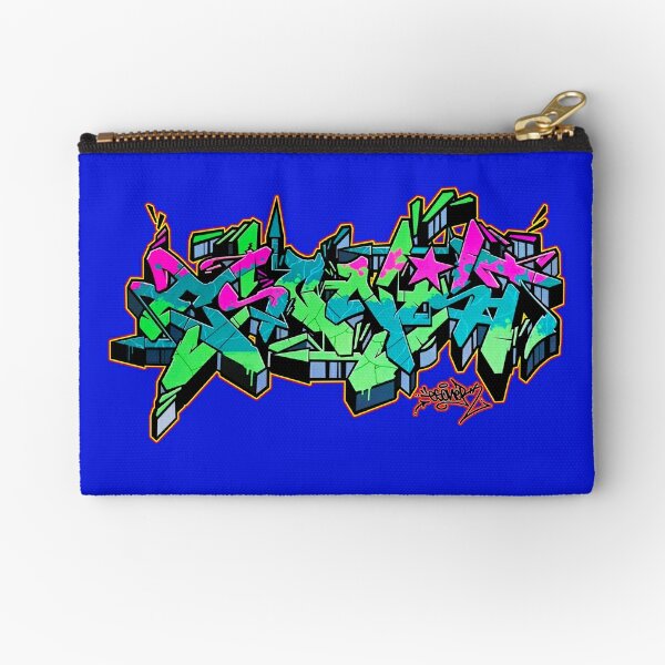 Graffiti Zipper Pouches for Sale