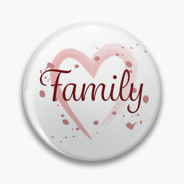 Item preview, Watercolor heart family symbol designed and sold by EngineerGoC.