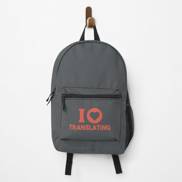 Item preview, I Love Translating (red heart) designed and sold by LamaraK.