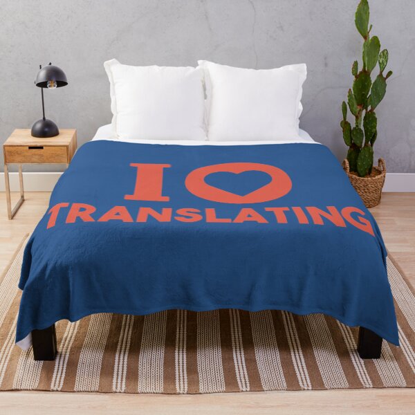 Item preview, I Love Translating (red heart) designed and sold by LamaraK.