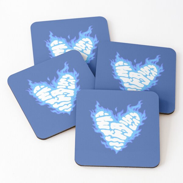 Item preview, Blue Burning Heart designed and sold by Nealoc.