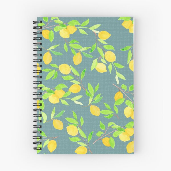 Item preview, Copy of Watercolor lemons over teal designed and sold by MoshitoDesigns.