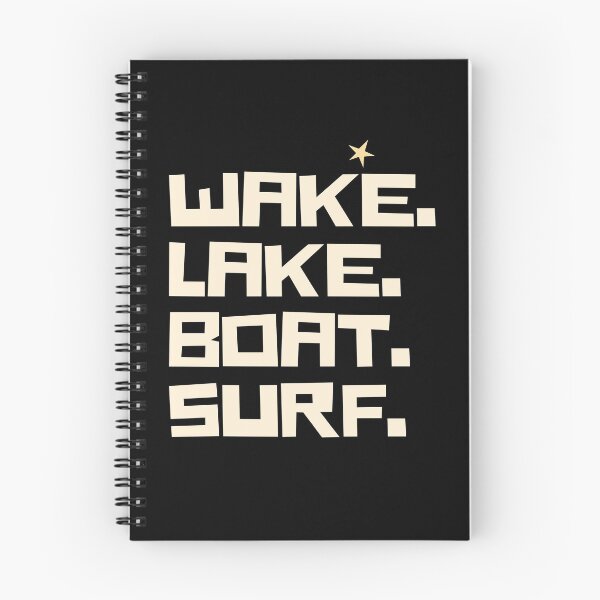 Item preview, Wake LAke Boat Surf Enjoy your life designed and sold by Hohohaxi.