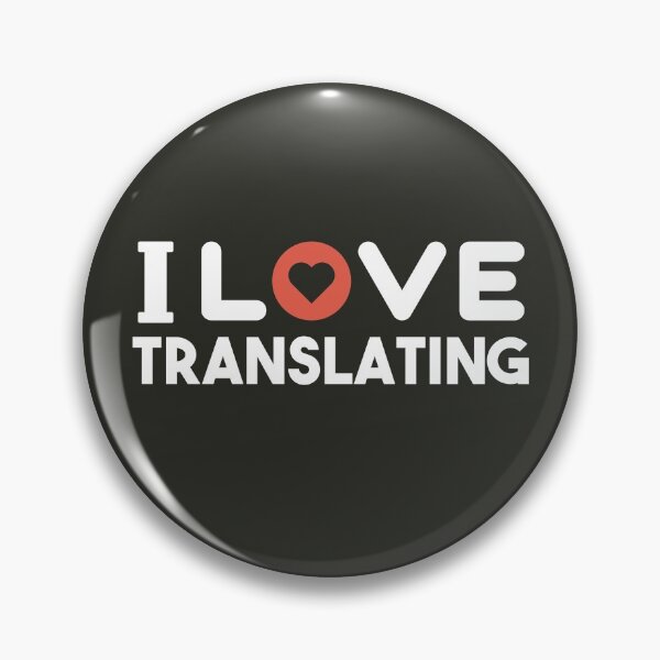 Item preview,  I Love Translating (red heart) designed and sold by LamaraK.