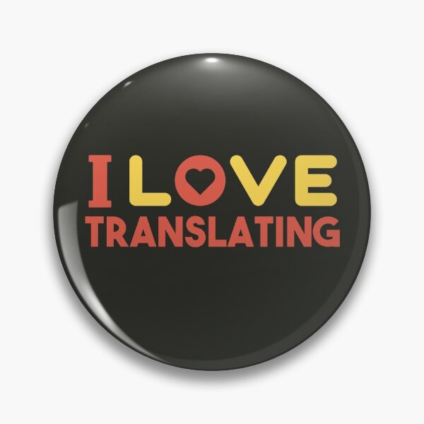 Item preview, Copy of  I Love Translating (red heart) designed and sold by LamaraK.