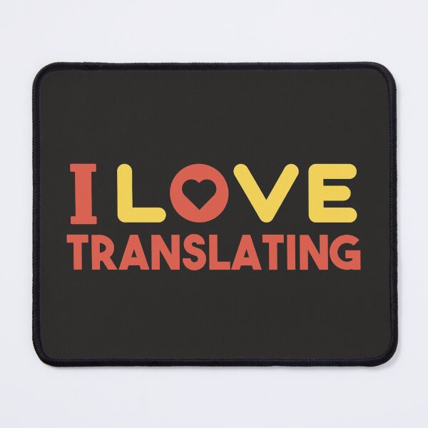 Item preview, Copy of  I Love Translating (red heart) designed and sold by LamaraK.