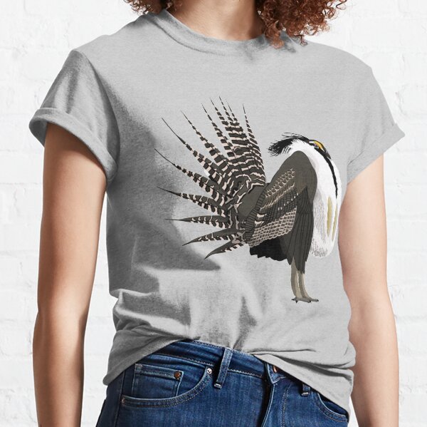 Gunnison Sage-Grouse (support the Bird Conservancy of the Rockies) Classic T-Shirt