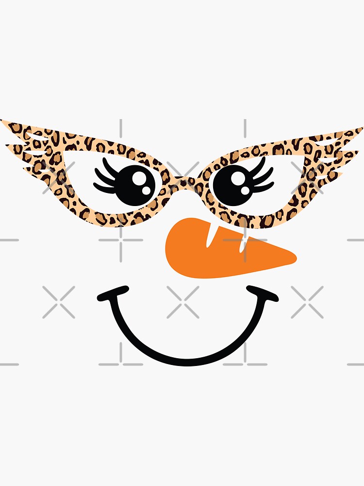 Snowman Leopard Vinyl