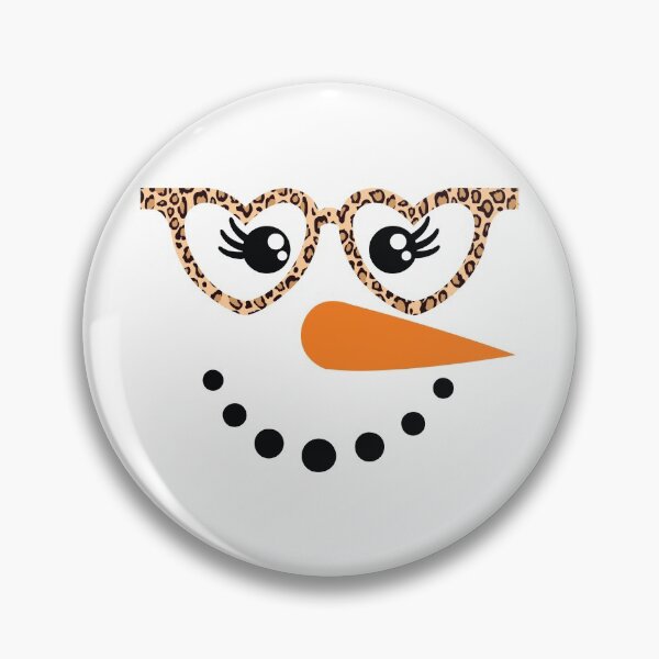 Artikelvorschau, Nettes Schneemann-Gesicht Karotten-Nase-Wimpern-Leopard-Brille Lustige Weihnachten entworfen und verkauft von Pexilus.