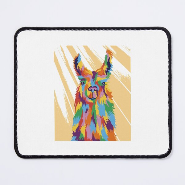 Item preview, Colorful llama designed and sold by DerSenat.
