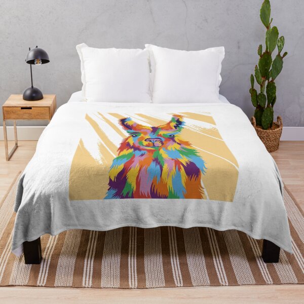 Item preview, Colorful llama designed and sold by DerSenat.