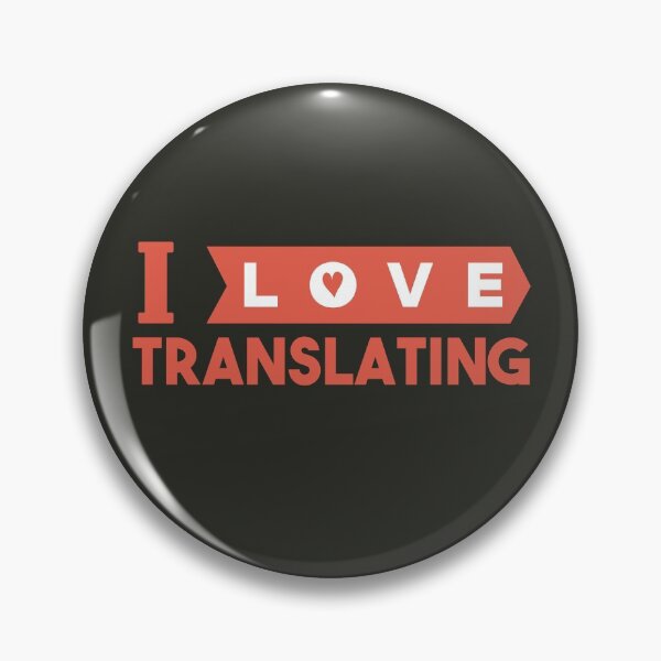 Item preview,  I Love Translating (red heart) designed and sold by LamaraK.