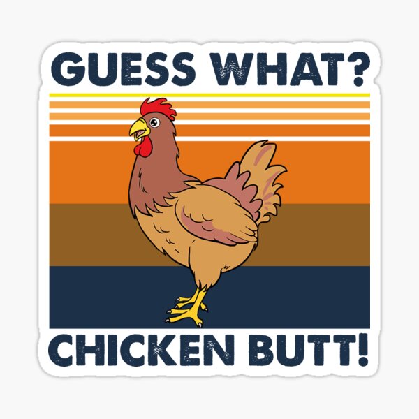 Chicken Butt Magnet Refrigerator Chicken Butt Gift Funny Chicken Butt Gifts