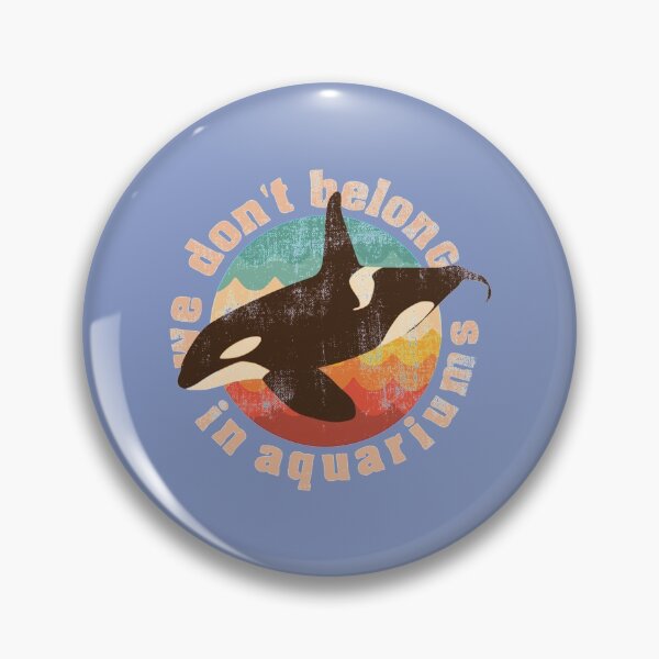 Item preview, We don´t belong in aquariums protect wild life protect nature orcas whales   designed and sold by TaycraftUSA.