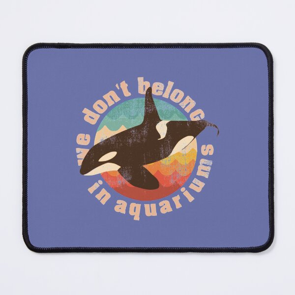 Item preview, We don´t belong in aquariums protect wild life protect nature orcas whales   designed and sold by TaycraftUSA.