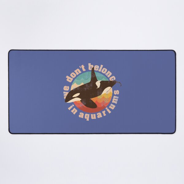Item preview, We don´t belong in aquariums protect wild life protect nature orcas whales designed and sold by TaycraftUSA.