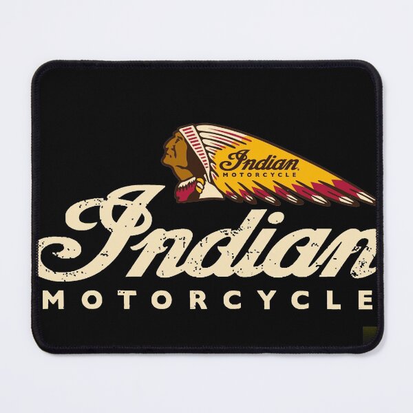Item preview, Diseño de logotipo vintage de motocicleta india, 1901, EE. UU., gráfico designed and sold by KevinThompson01.