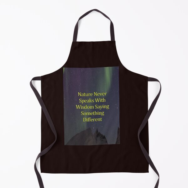 Item preview, NATURE NEVER SPEAKS WITH WIDOM SAYING SOMETHING DIFFERENT designed and sold by CUTESTUFFnow.