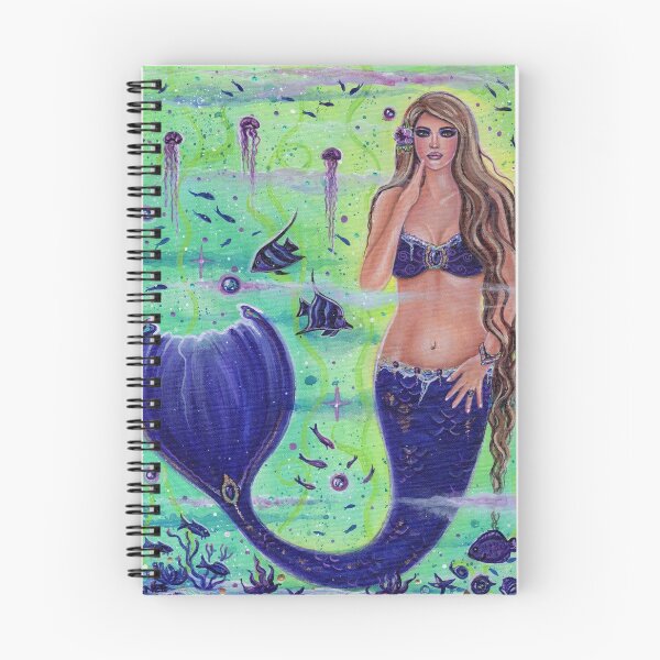 Item preview, Anthea mermaid with fish by Renee Lavoie designed and sold by Renee Lavoie.