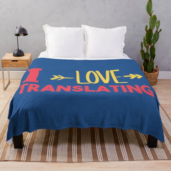 Item preview, I Love Translating (text) designed and sold by LamaraK.