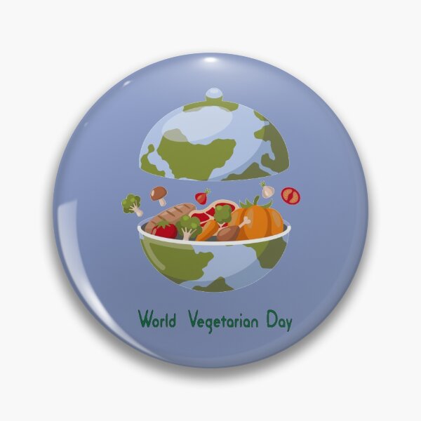 Item preview, Vegetarianism is celebrated all throughout the world    designed and sold by TaycraftUSA.