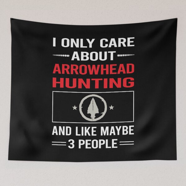 Item preview, Funny 3 People Arrowhead Hunting Arrowheads designed and sold by DougPoulos.