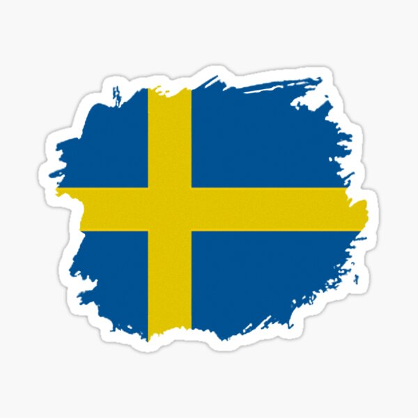SWEDISH FLAG Street Sign sweden national nation pride country