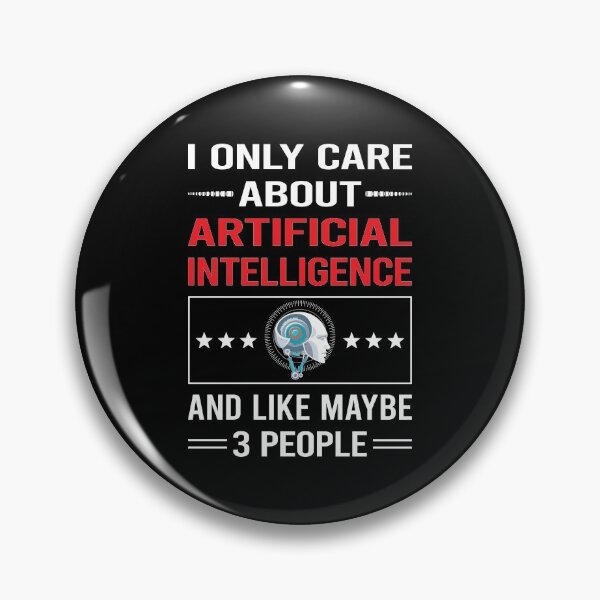 Item preview, Funny 3 People Artificial Intelligence AI designed and sold by DougPoulos.