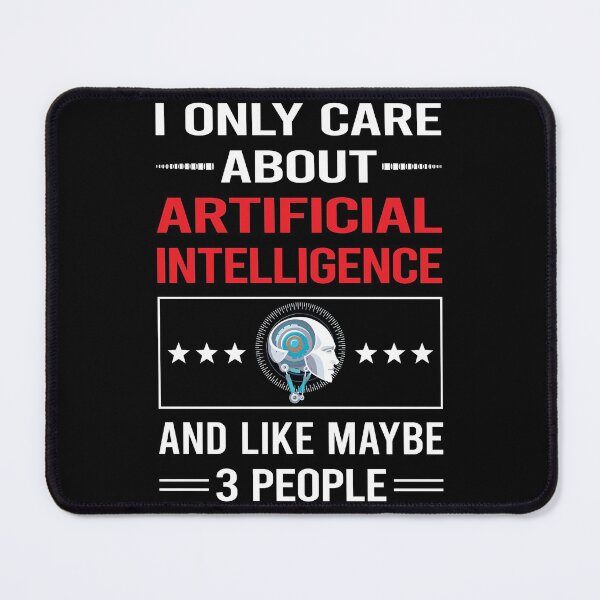 Item preview, Funny 3 People Artificial Intelligence AI designed and sold by DougPoulos.