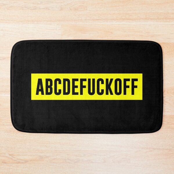 Item preview, ABCDEFUCKOFF designed and sold by TheArtism.