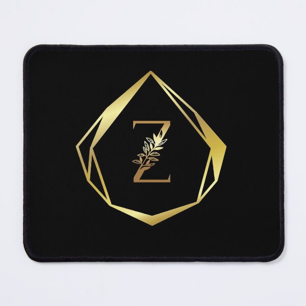 Item preview, Gold Monogram Letter Z | English Alphabet Series designed and sold by BYNANA80.