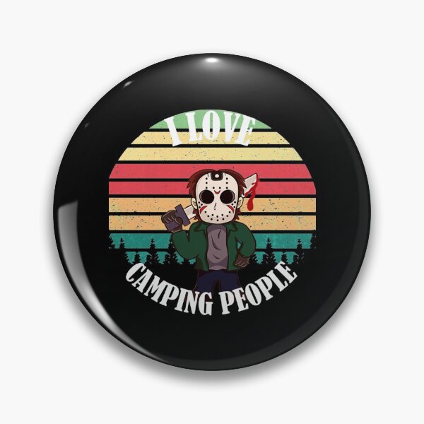 Item preview, I love camping people   designed and sold by TaycraftUSA.