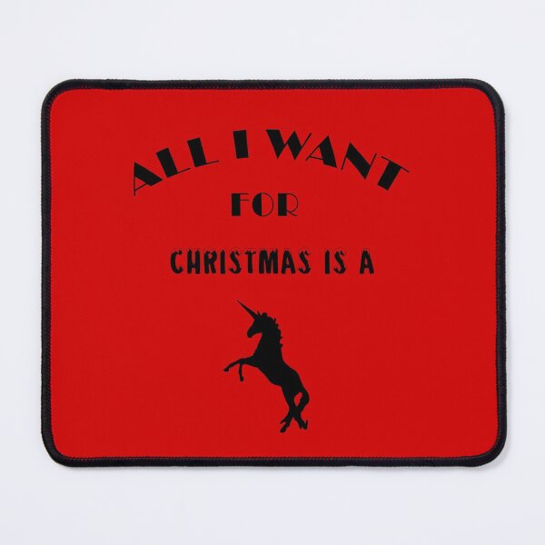 Item preview, All I Want For Christmas Is A Unicorn designed and sold by Ruwans.