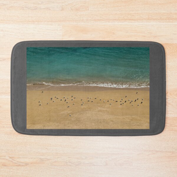 Item preview, Seagulls Relaxing in Deserta Beach designed and sold by AngeloDeVal.