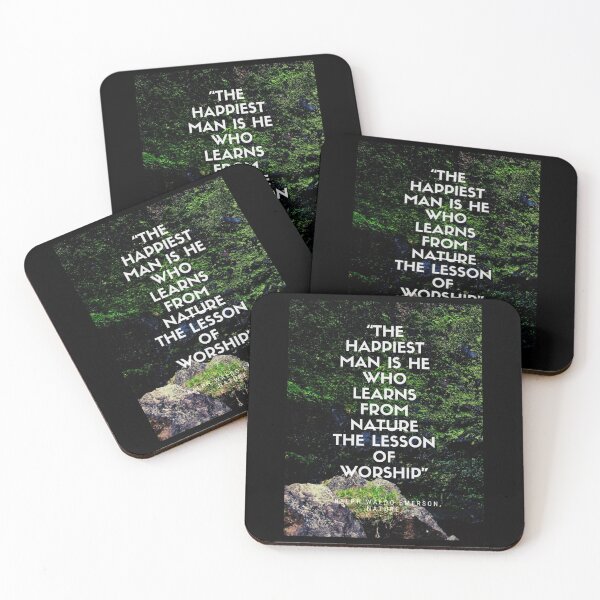 Item preview, _THE HAPPIEST MAN IS HE WHO LEARNS FROM NATURE THE LESSON OF WORSHIP..._ designed and sold by TaycraftUSA.
