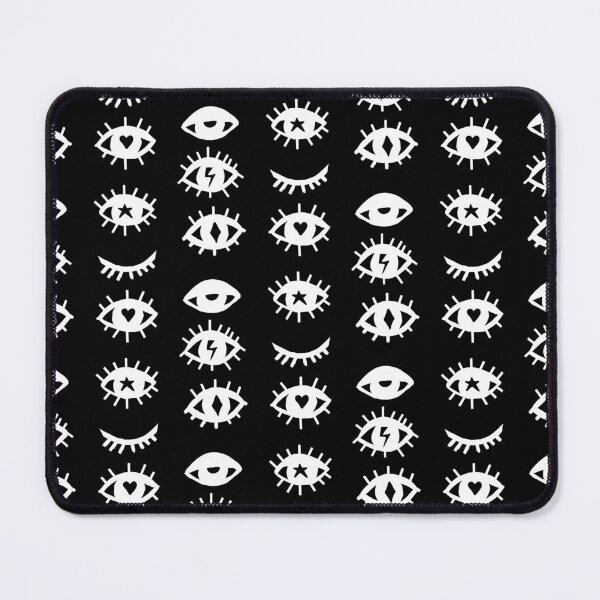 Item preview, Black and white Eye print designed and sold by DemonicGloom.