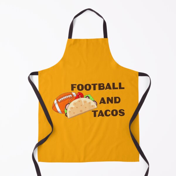 Item preview, American football and tacos lover gift, dark text, football and mexican food, sports and food, taco pattern designed and sold by SGS-.