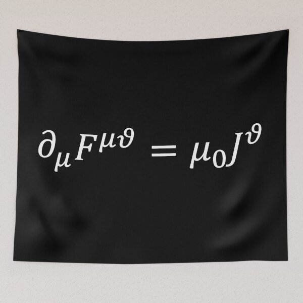 Item preview, Maxwell equations compact version, using the electromagnetic tensor dark version designed and sold by NoetherSym.