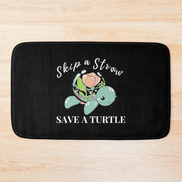 Item preview, Skip a Straw Save a Turtle   designed and sold by TaycraftUSA.