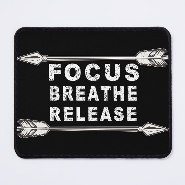 Item preview, Archery Quotes - Focus ,Breathe & Release designed and sold by cartyourchoice.