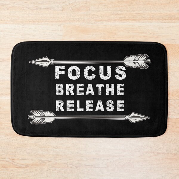 Item preview, Archery Quotes - Focus ,Breathe & Release designed and sold by cartyourchoice.