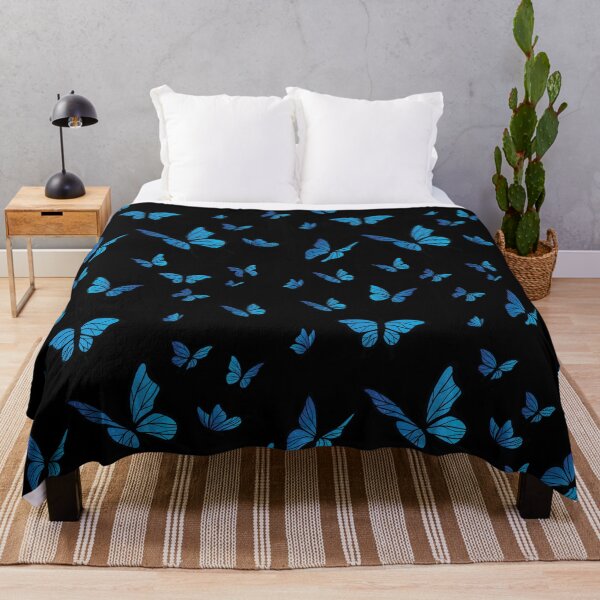 Item preview, Blue Butterfly pattern  designed and sold by adlook.