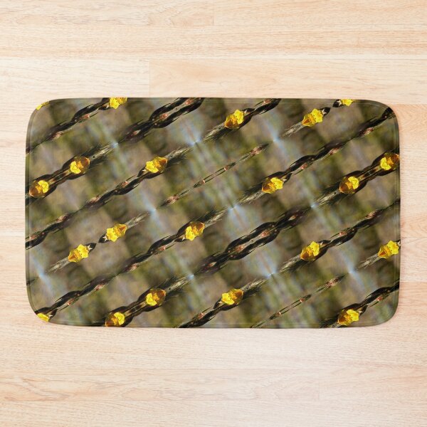 Item preview, Yellow Petals by the Lake, Ethereal Pattern designed and sold by Geoff Treagus.