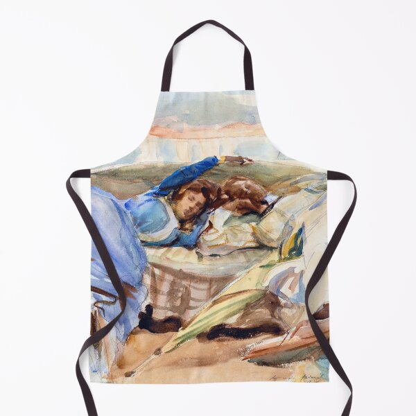 Artikelvorschau, Zwei Figuren in einem Boot, Isola Bella, Italien (1902) von John Singer Sargent entworfen und verkauft von Designedbysm.