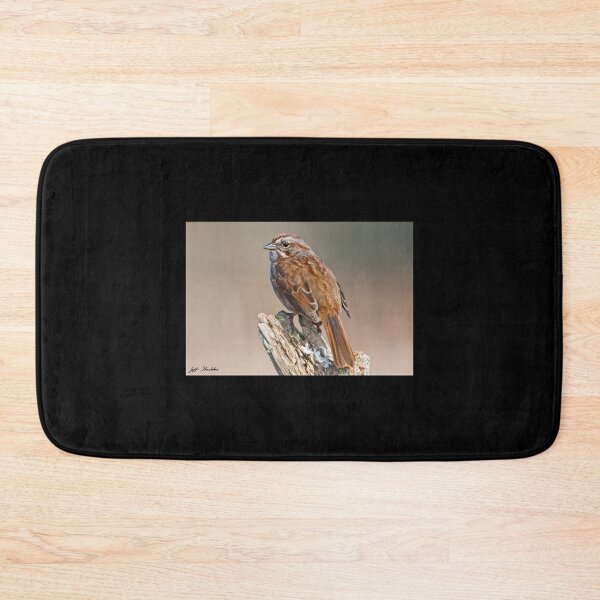 Item preview, Song Sparrow on a Driftwood Perch   designed and sold by TaycraftUSA.