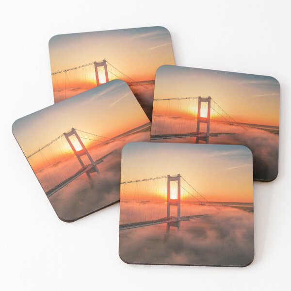 Item preview, Sunrise at Severn Bridge designed and sold by gaborfuto.