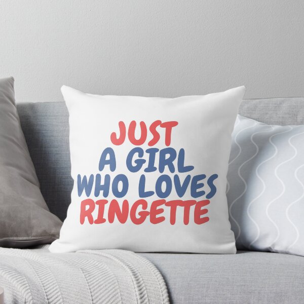 Item preview, Just a girl who loves ringette designed and sold by dacdibac.