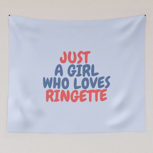 Item preview, Just a girl who loves ringette designed and sold by dacdibac.